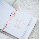My Baby Loss Journey | Journal with Linen Slip Cover