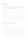 Twin Loss | My Baby Loss Journey Additional Section FREE