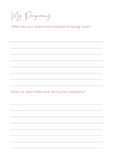 Twin Loss | My Baby Loss Journey Additional Section FREE